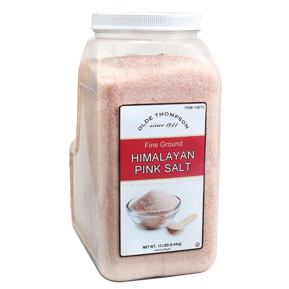 Olde Thompson Fine Ground Himalayan Pink Salt, 12 lbs