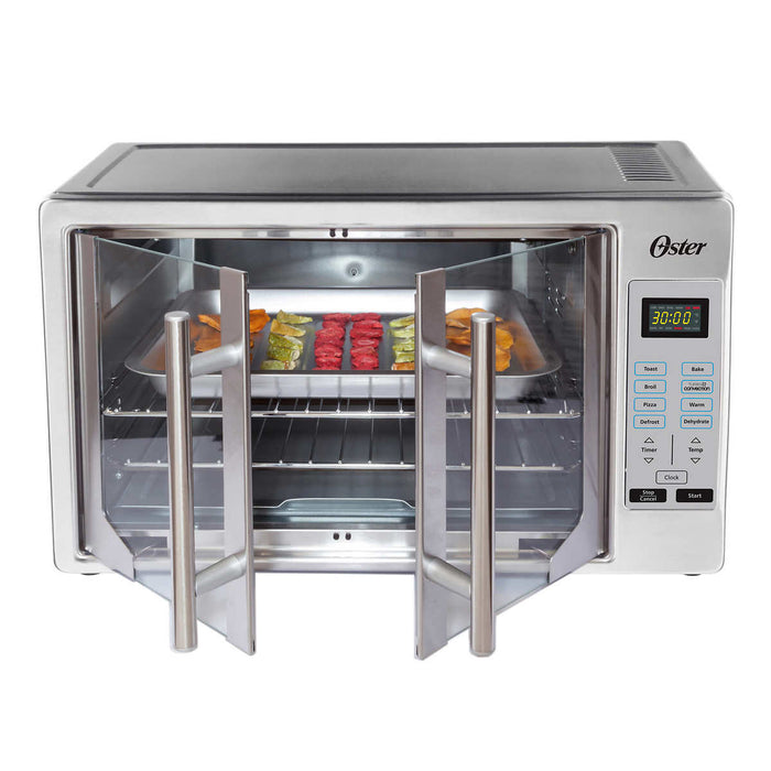 Oster Extra Large Single Pull French Door Turbo Convection Toaster