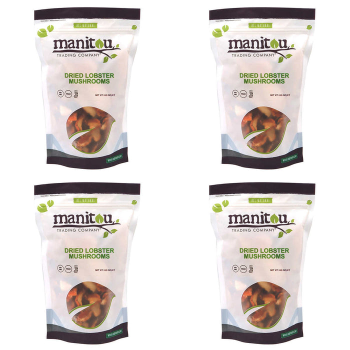 Manitou Dried Lobster Mushrooms 2.25 oz, 4-pack