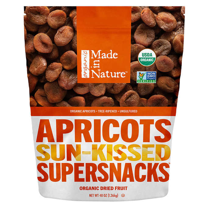 Made In Nature Organic Dried Apricots, 48 oz