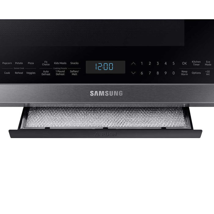 Samsung 2.1CuFt Over-the-Range Microwave with Sensor Cook in Stainless Steel