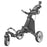 CaddyTek 3-wheel Golf Cart with Swivel Front Wheel