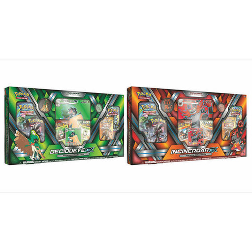 Pokmon Set of 2 Premium Collection Boxes: Decidueye-GX and Incineroar ExclusiveBuys.net Pokmon Set of 2 Premium Collection Boxes: Decidueye-GX and Incineroar ExclusiveBuys.net