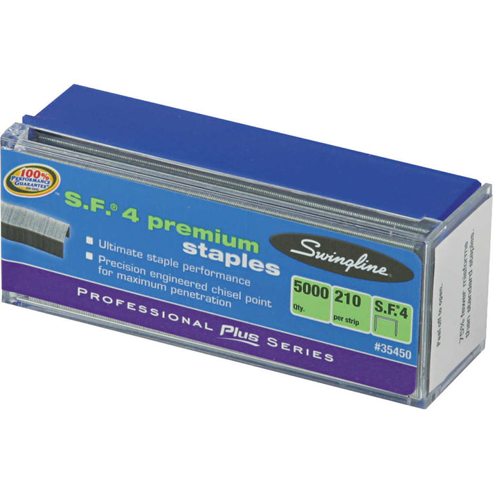 Swingline S.F. 4 Premium Chisel Point Staples, 210-count Full Strip, 30,000-count