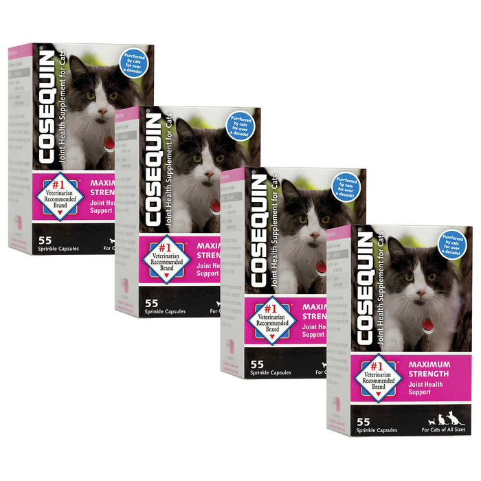 Cosequin Feline Sprinkle Capsules 55-count, 4-pack