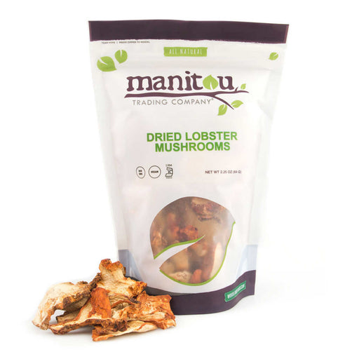 Manitou Dried Lobster Mushrooms 2.25 oz, 4-pack