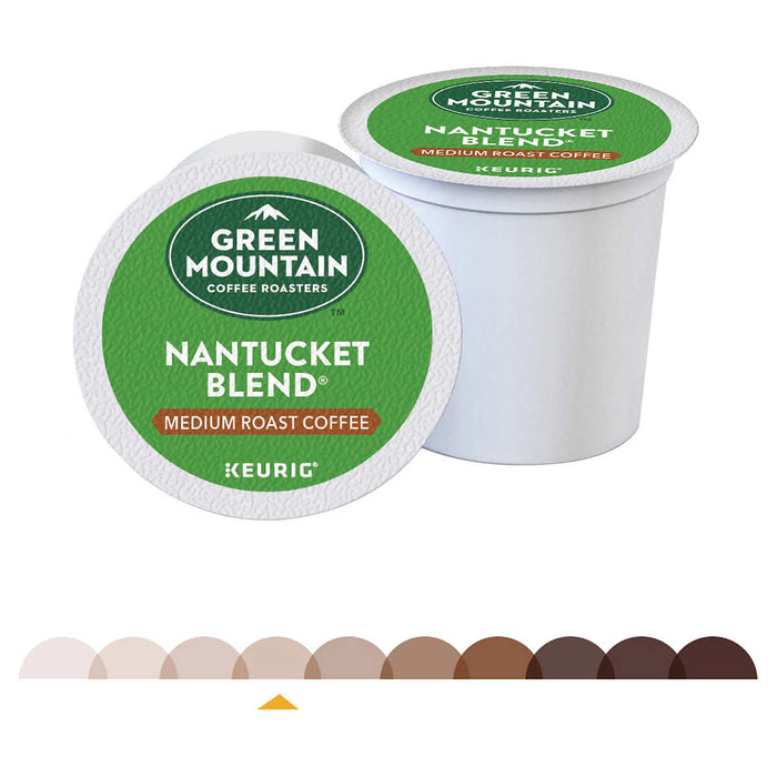 Green Mountain, Nantucket Blend, Medium Roast, K-Cup Pods, 96-count