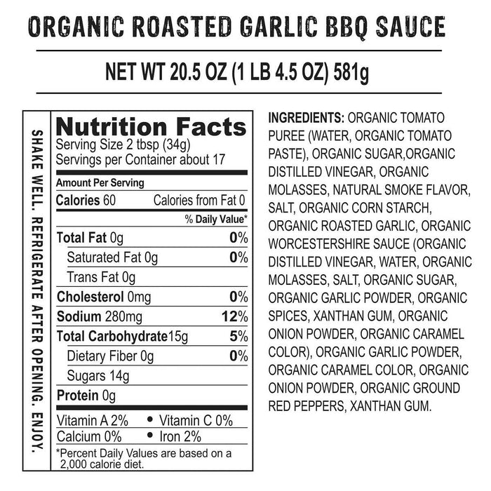 Kinder's Organic BBQ Sauce Variety 20.5 oz., 4-pack