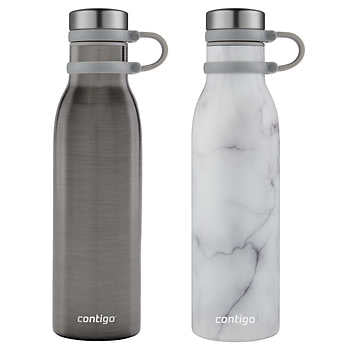 Contigo Couture 20 oz Water Bottle, 2-pack