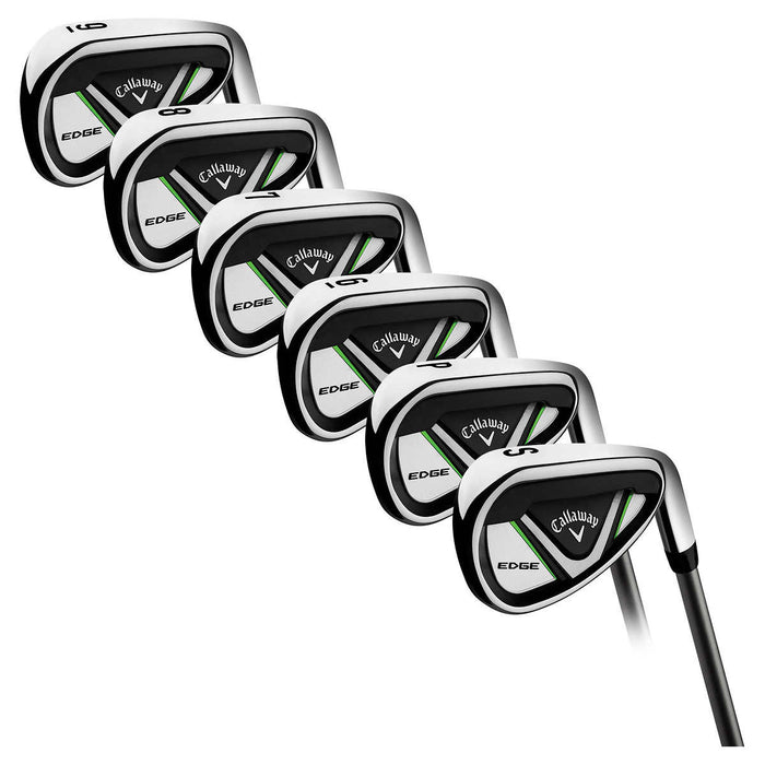 Pacific Golf Clubs Ladies Hybrid Set - 3-9 Iron, PW - Right Handed, Graphite Shaft - High Launch