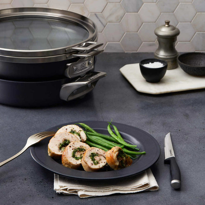 Calphalon Premier 11-piece Hard Anodized Space Saving Cookware